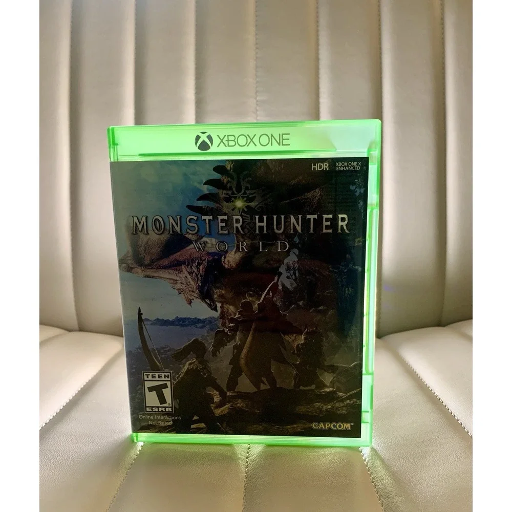 Monster‎ Hunter World Microsoft Xbox One 2018 Tested Working with Case